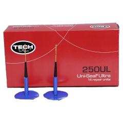Reparaturpilz TECH Uni Seal Ultra mit Metall-Einziehstift für 4,5mm Schaden geeignet für Heiß- und Kaltreparatur, Art. Nr. 249/4,5 UL, VE: 24 Stück,