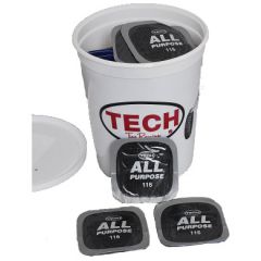 Universalpflaster 55 x 55 mm auch für Schlauchreparaturen geeignet, Art. Nr. 116, VE: 25 Stück