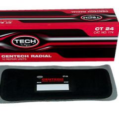 Radial-Pflaster CT-24 (222x86mm) nur für Seitenwandreparaturen, VE: 5 Stück