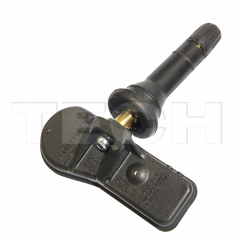 Schrader Sensor 407009322R mit Snap in Gummiventil für DACIA/OPEL/RENAULT/ SMART gem. Modellabdeckung, 433 MHz