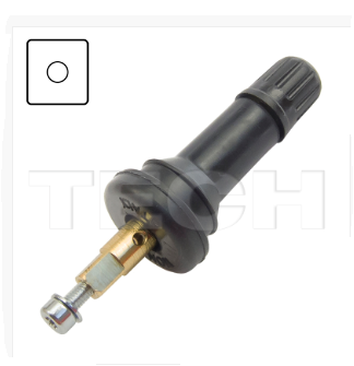 Snap in Ventil 4 flache Seiten für TRW Sensor, Art. Nr. 72-20-437, gem. Modellabdeckung