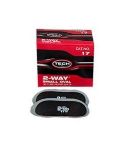 Schlauchflicken oval 40x30 mm, TECH Cat. Nr. 16, VE: 100 Sück