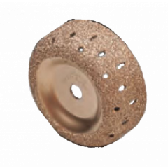Konturscheibe 75x40mm Körnung 36 fein, Bohrung 10 mm, Art. Nr. S2020
