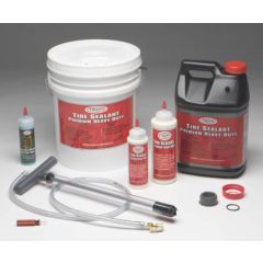 Dauerelastisches Reifendichtgel für Durchstichverletzungen im Laufflächenbereich 10 Liter (ohne Füllpumpe), vorbeugend zu verwenden.