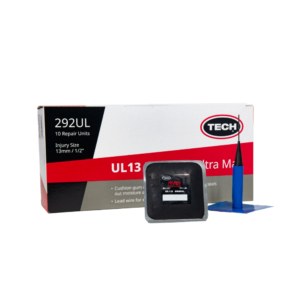 LKW-Reparaturpilz TECH Uni Seal MAX mit Metall-Einziehstift für 13 mm Schaden bei LKW-Diagonal- und Radial-Reifen geeignet für Heiß- und Kaltreparatur Art. Nr. 292UL, VE: 10 Stück