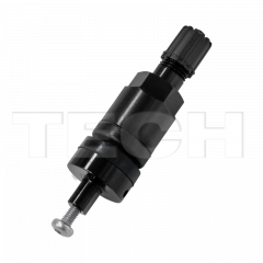 RDKS Aluminiumventil schwarz glänzend für TECH T-Pro Hybrid 3.5 Sensor